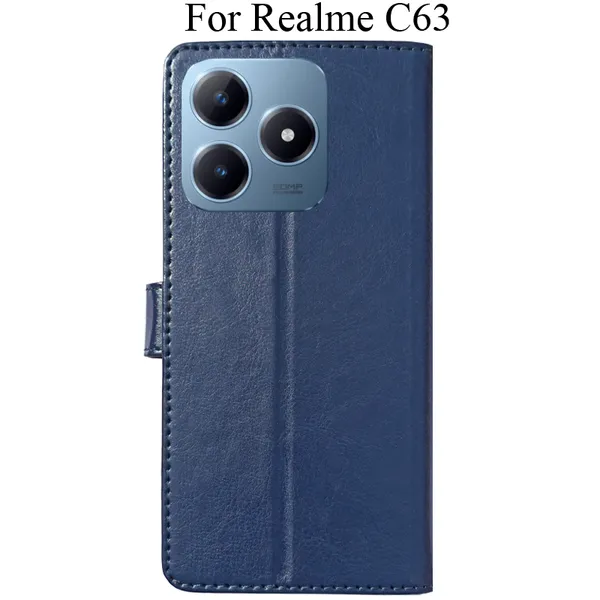 Black_Premium_Flip_Cover_For_Realme_C63