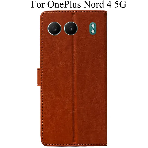 Orange_Premium_Flip_Cover_For_Oneplus_Nord_4_5G