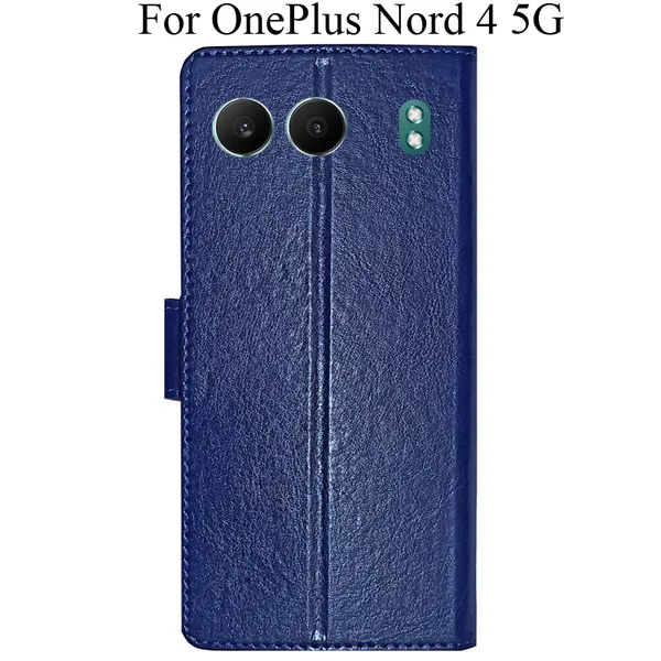 Blue_Premium_Flip_Cover_For_Oneplus_Nord_4_5G