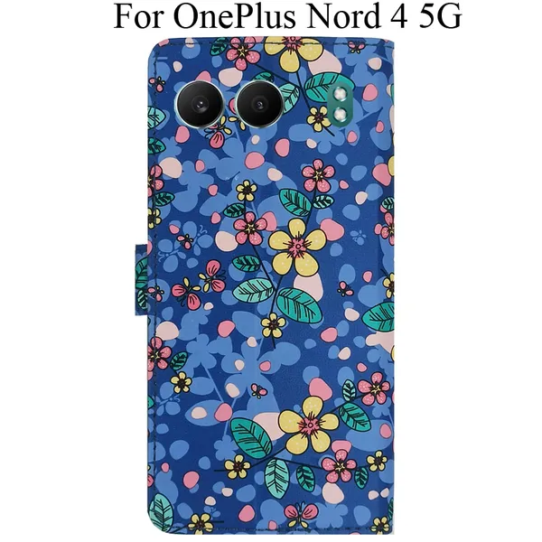 Blue_Premium_Flip_Cover_For_Oneplus_Nord_4_5G