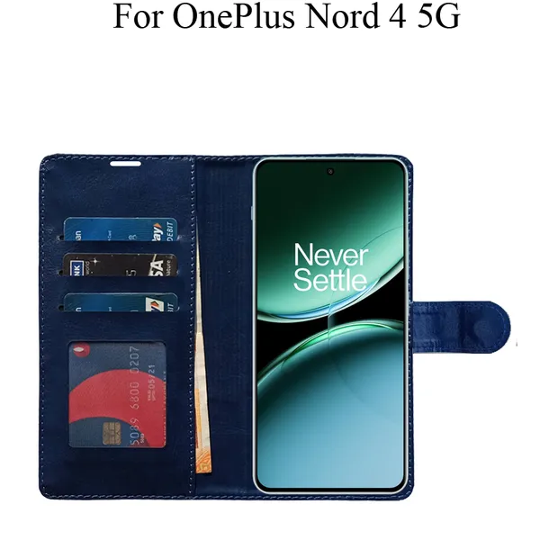 Blue_Premium_Flip_Cover_For_Oneplus_Nord_4_5G