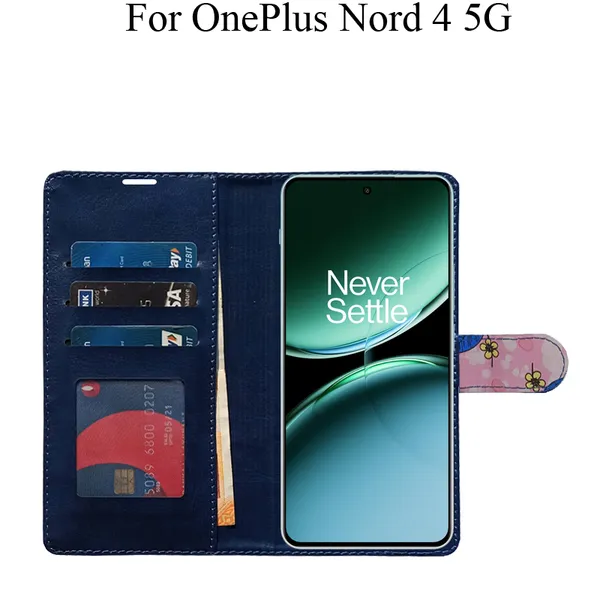 Pink_Premium_Flip_Cover_For_Oneplus_Nord_4_5G