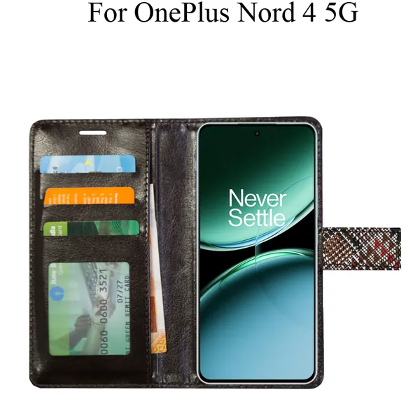 Red_Premium_Flip_Cover_For_Oneplus_Nord_4_5G