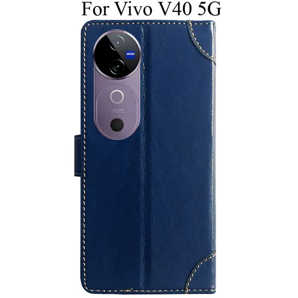 Blue_Premium_Flip_Cover_For_Vivo_V40_5G