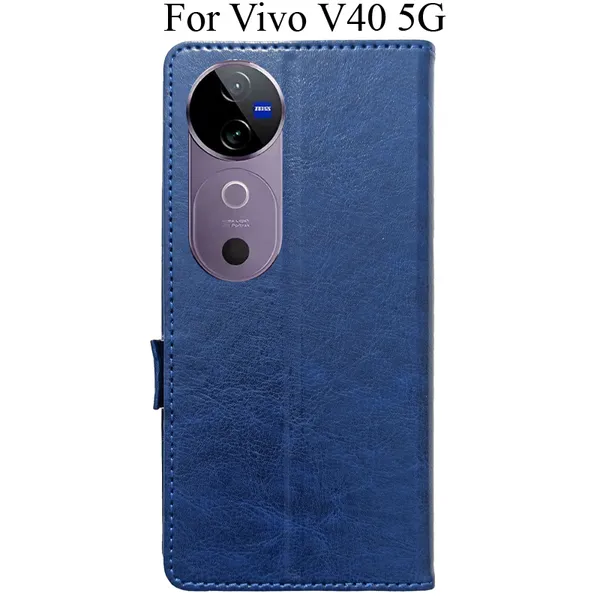 Blue_Premium_Flip_Cover_For_Vivo_V40_5G