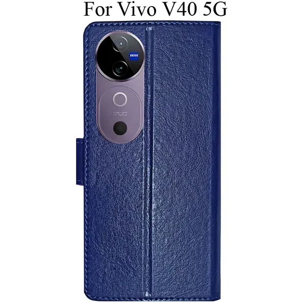 Blue_Premium_Flip_Cover_For_Vivo_V40_5G
