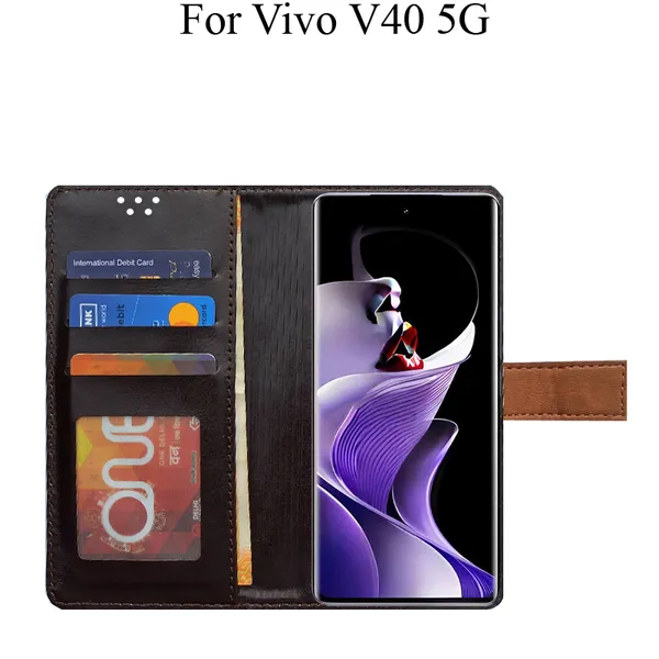 Brown_Premium_Flip_Cover_For_Vivo_V40_5G