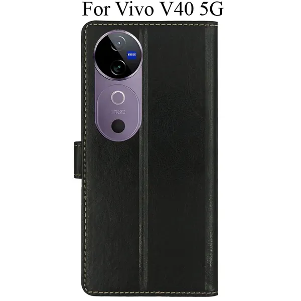 Brown_Premium_Flip_Cover_For_Vivo_V40_5G