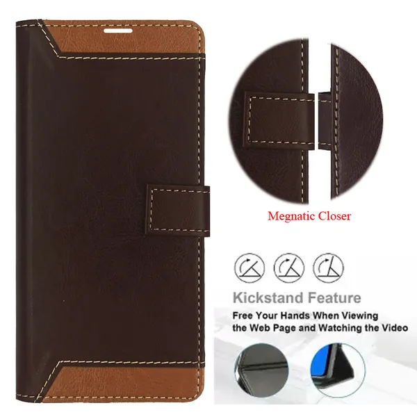 Brown_Premium_Flip_Cover_For_Vivo_V40_5G