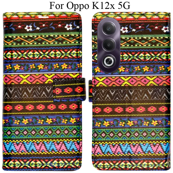 Multicolor_Premium_Flip_Cover_For_Oppo_K12X_5G