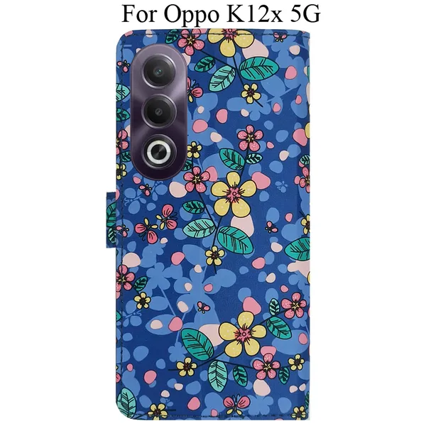 Blue_Premium_Flip_Cover_For_Oppo_K12X_5G