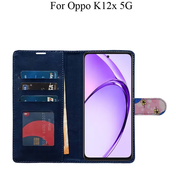 Pink_Premium_Flip_Cover_For_Oppo_K12X_5G