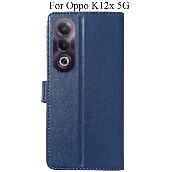 Black_Premium_Flip_Cover_For_Oppo_K12X_5G