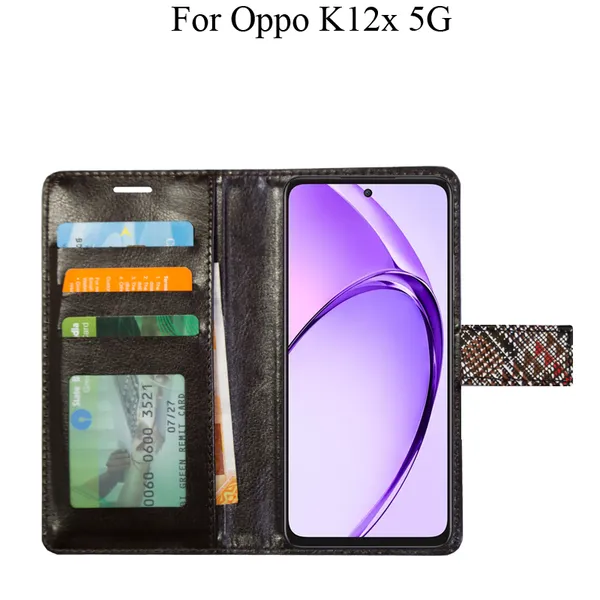 Red_Premium_Flip_Cover_For_Oppo_K12X_5G