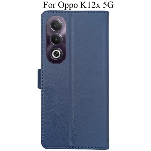 Blue_Premium_Flip_Cover_For_Oppo_K12X_5G