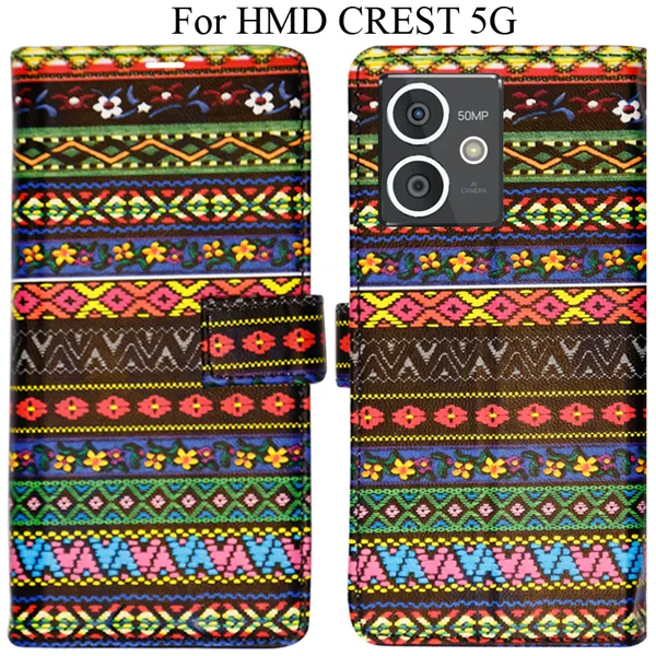 Multicolor_Premium_Flip_Cover_For_Hmd_Crest_5G