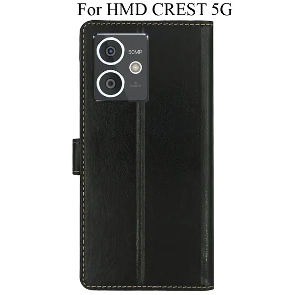 Brown_Premium_Flip_Cover_For_Hmd_Crest_5G