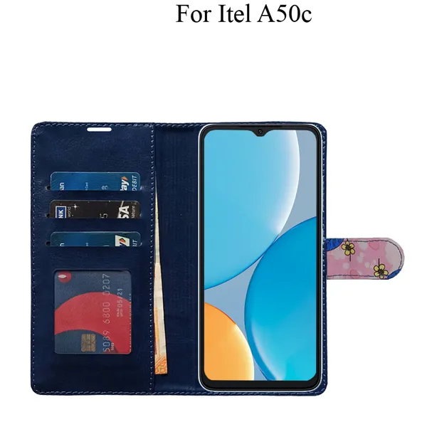 Pink_Premium_Flip_Cover_For_Itel_A50C