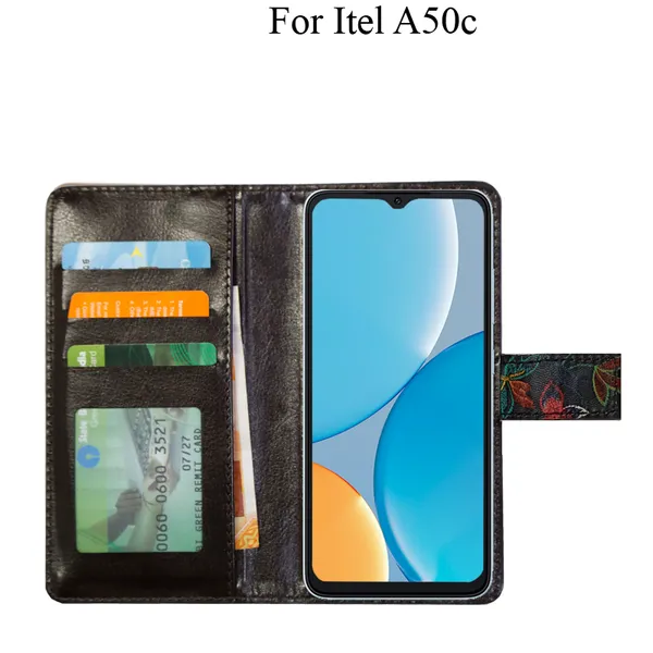 Multicolor_Premium_Flip_Cover_For_Itel_A50C