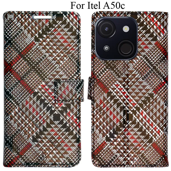 Red_Premium_Flip_Cover_For_Itel_A50C
