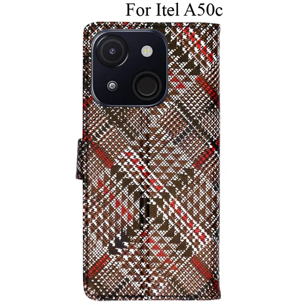 Red_Premium_Flip_Cover_For_Itel_A50C