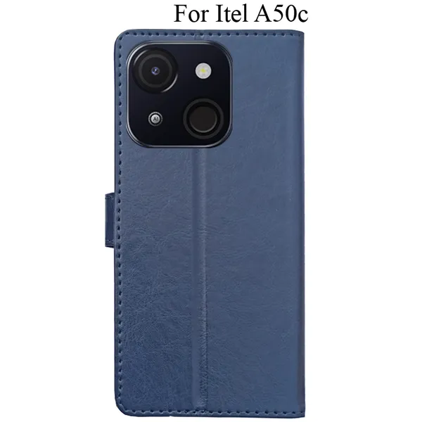 Blue_Premium_Flip_Cover_For_Itel_A50C