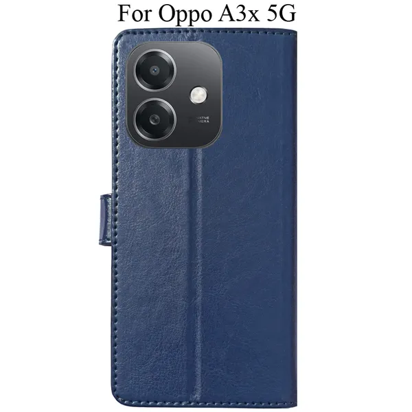 Black_Premium_Flip_Cover_For_Oppo_A3X_5G