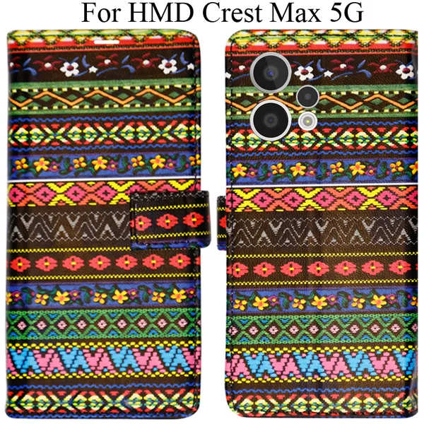 Multicolor_Premium_Flip_Cover_For_Hmd_Crest_Max_5G