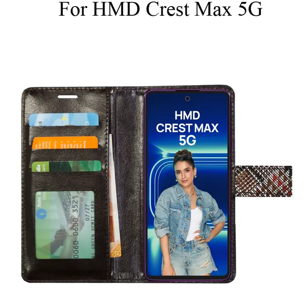 Red_Premium_Flip_Cover_For_Hmd_Crest_Max_5G