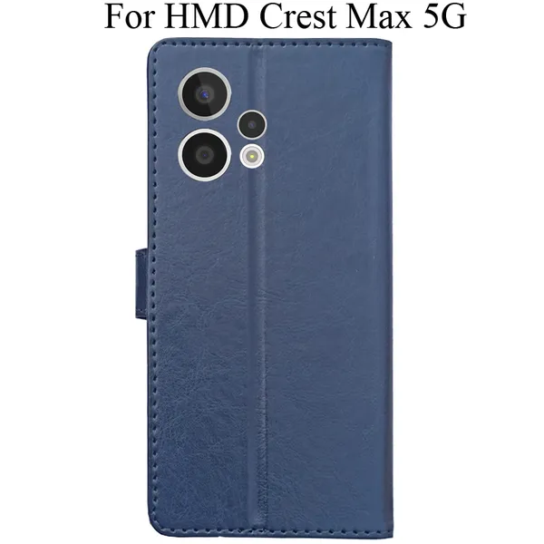 Blue_Premium_Flip_Cover_For_Hmd_Crest_Max_5G