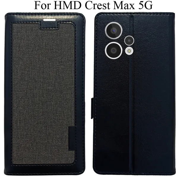 Black_Premium_Flip_Cover_For_Hmd_Crest_Max_5G