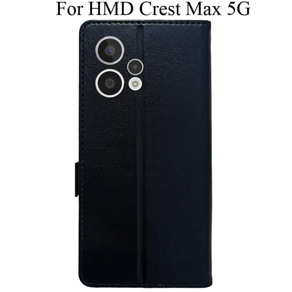 Black_Premium_Flip_Cover_For_Hmd_Crest_Max_5G