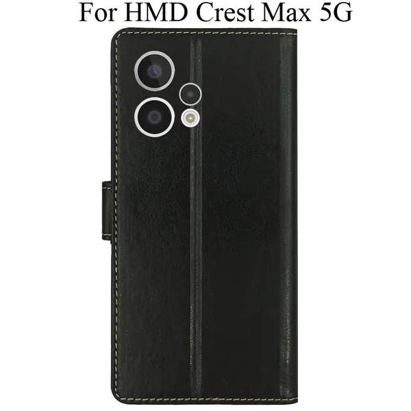 Black_Premium_Flip_Cover_For_Hmd_Crest_Max_5G