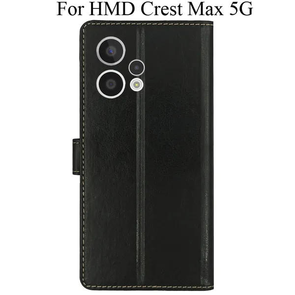 Brown_Premium_Flip_Cover_For_Hmd_Crest_Max_5G