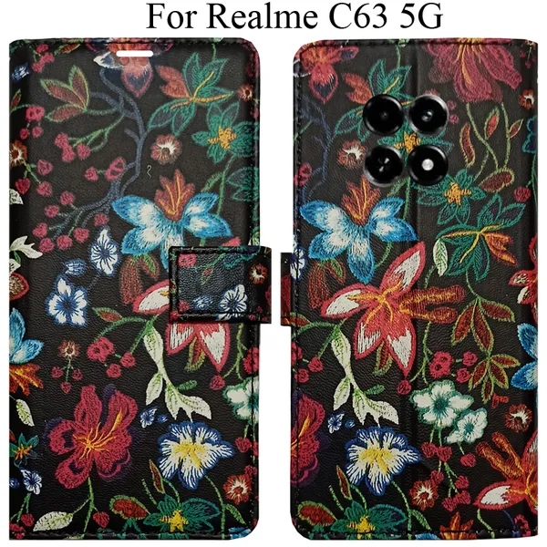 Multicolor_Premium_Flip_Cover_For_Realme_C63_5G