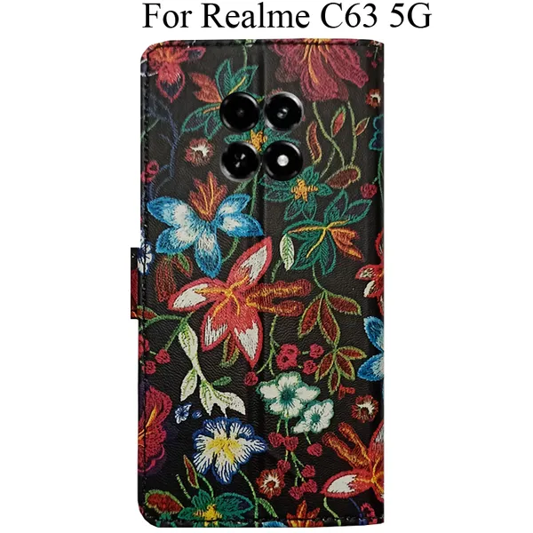 Multicolor_Premium_Flip_Cover_For_Realme_C63_5G