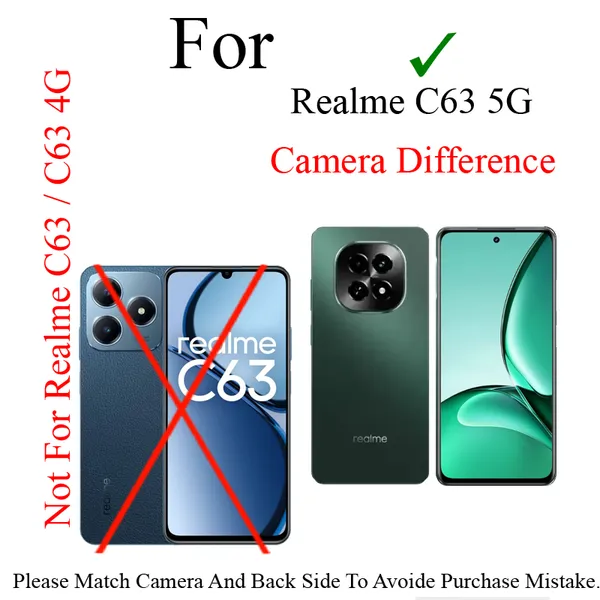Black_Premium_Flip_Cover_For_Realme_C63_5G