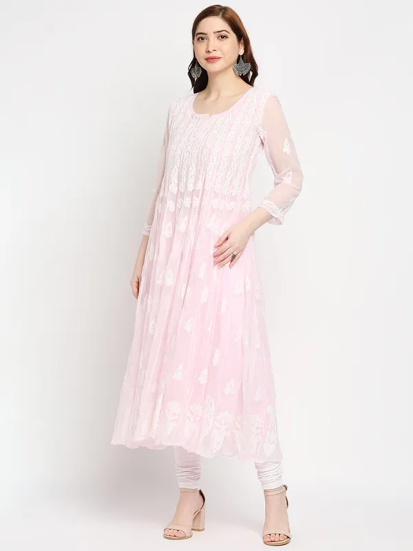 Pretty_Pink_With_Slip_Anarkali_Chikankari_Georgette_Kurta_Lucknowi_Chikan_56_Kali_Anarkali_Hand_Embroidered_Long_Needlecraft_Kurtis