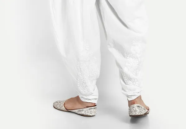 Chikankari_Hand_Embroidered_Dhoti_Salwar_Tulip_Palazzo__pants_for_Women_Cotton