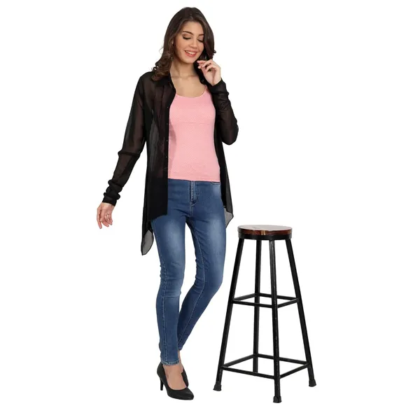Charming_Pink_Padded_Cotton_Rich_Soft_Camisole_Spaghetti_Tank_Top/Kurtis_Slip/Removable_Washable_Pads