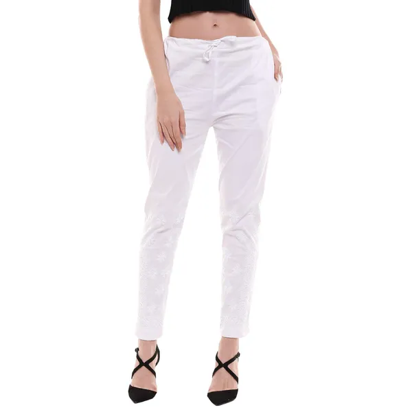 Pristine_White_Regular_Fit_Leggings