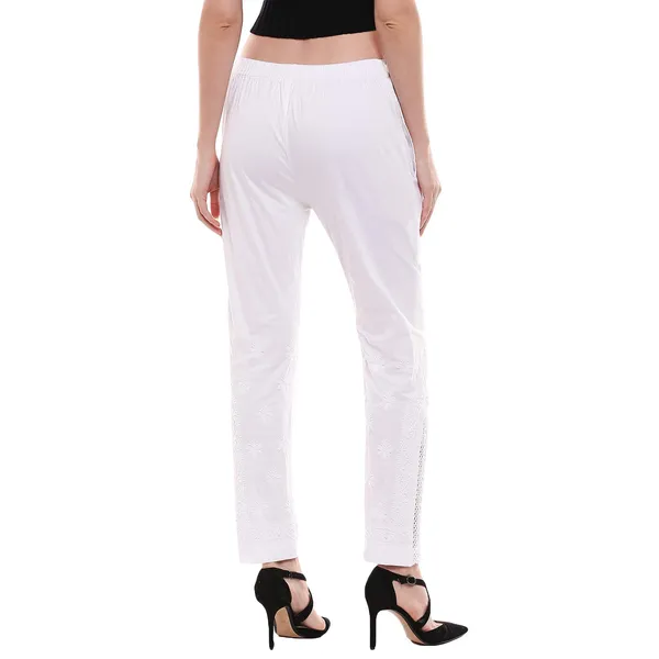 Pristine_White_Regular_Fit_Leggings