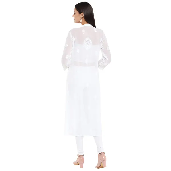 Pristine_White_Lucknow_Chikankari_Hand_Embroidered_Long_Kurti
