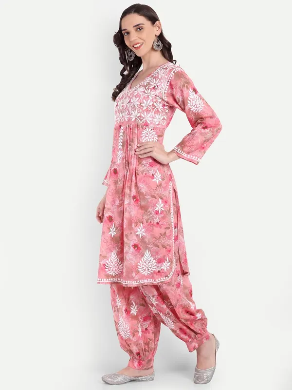 Pretty_Pink_Chikankari_Hand_Embroidered_Co_Ord_Set_Kurta_Salwar_Set