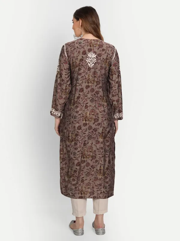 Dark_Blue_Lucknow_Chikankari_Hand_Embroidered_Kurta_Muslin