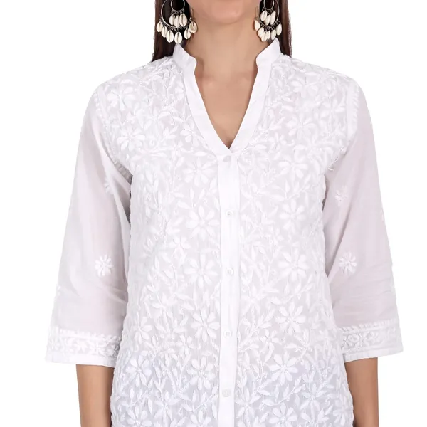 Pristine_White_Cotton_Straight_Kurti