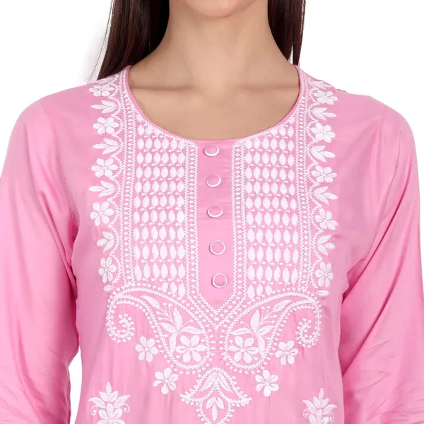 Pretty_Pink_Embroidered_Long_Kurti_Rayon