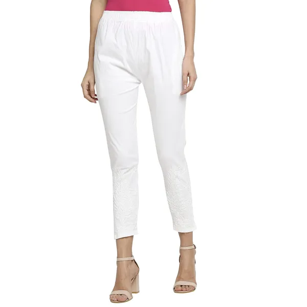 Pristine_White_Cigarette_Pants_Palazzo_Salwar_Chikankari_Hand_Embroidered_Lycra_Cotton