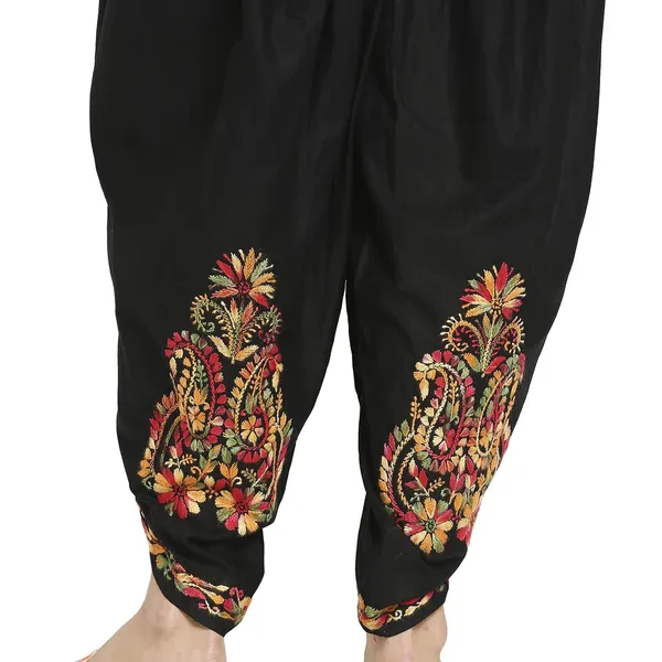 Supreme_Black_Relaxed_Fit_Cotton_Palazzo