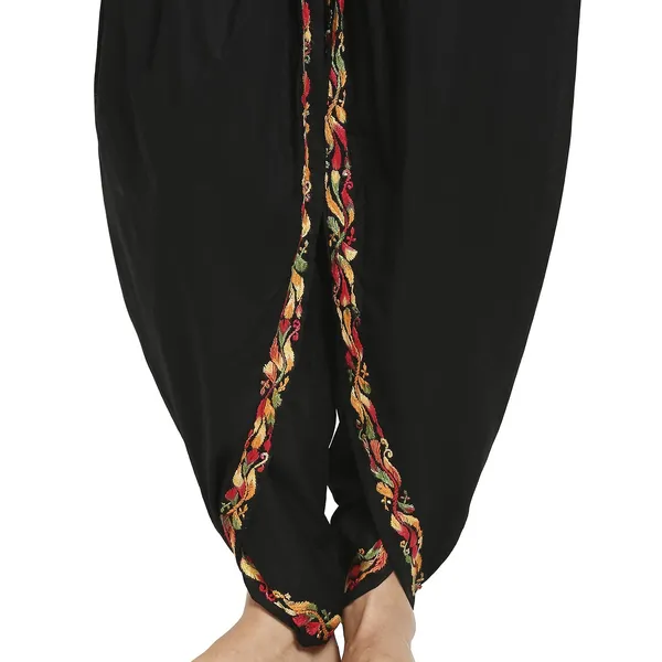 Supreme_Black_Relaxed_Fit_Cotton_Palazzo